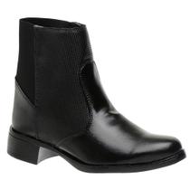 Bota Botinha Feminina Coturno Lisa Com Elástico e Saltinho (SL6021) Bota Botinha Feminina Coturno Lisa Com Elástico e Saltinho (SL6021)