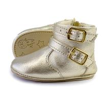Bota Botinha Infantil Bebê Feminina Recém Nascido Batizado Sapatinho Bebe Dourado Bota Botinha Infantil Bebê Feminina Recém Nascido Batizado Sapatinho Bebe Dourado
