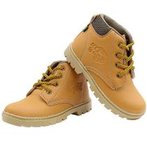 Bota Botinha Infantil Gibizinho Masculina Baby Coturno Mostarda Bota Botinha Infantil Gibizinho Masculina Baby Coturno Mostarda