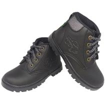 Bota Botinha Infantil Gibizinho Masculina Baby Coturno