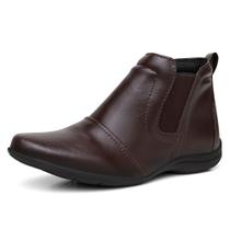 Bota Botinha Rasteira Feminina Cano Curto Ajuste Elastico Calce Facil Sola Borracha Puxador Traseiro Tamanho:37Cor:Marr Bota Botinha Rasteira Feminina Cano Curto Ajuste Elastico Calce Facil Sola Borracha Puxador Traseiro Tamanho:37Cor:Marr