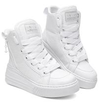 Bota Botinha Sneakers Treino Zíper Maromba Fitness Academia Casual Bota Botinha Sneakers Treino Zíper Maromba Fitness Academia Casual