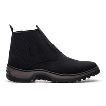 Bota Botinha Texana Masculina Calce Facil Bota Trabalho