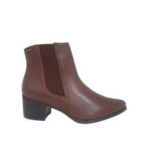 Bota Bottero 349304 Salto grosso Cano Curto Feminina