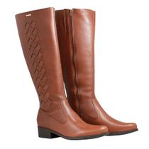 Bota Bottero Burnish Conhaque Feminina