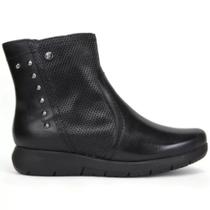Bota Bottero Cano Curto Rasteira 361501 Preto