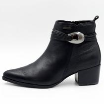 Bota Bottero Cano Curto Salto Médio Feminina Bota Bottero Cano Curto Salto Médio Feminina