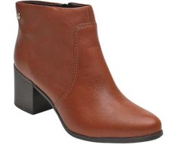 Bota Bottero Cano e Salto Bloco Baixo Couro Burnish 346907 Bota Bottero Cano e Salto Bloco Baixo Couro Burnish 346907