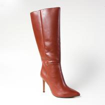 Bota Bottero Cano Longo Couro Salto Alto 378203 Preto