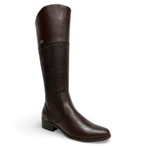 Bota Bottero Cano Longo Salto Baixo 345809 Marrom Bota Bottero Cano Longo Salto Baixo 345809 Marrom