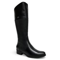 Bota Bottero Cano Longo Salto Baixo 345809 Preto Bota Bottero Cano Longo Salto Baixo 345809 Preto