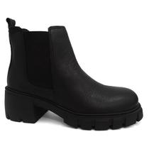 Bota Bottero Couro Cano Curto Chelsea 361106 Preto