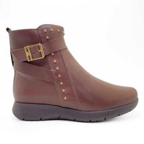 Bota Bottero Feminina Cano Baixo Atanado Napoli 361504