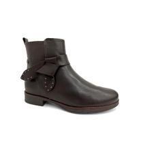 Bota Bottero Feminina Cano Curto Couro 361733 Marrom