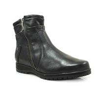 Bota Bottero Feminina Cano Curto em Couro Preto