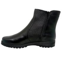 Bota Bottero Feminina Couro Cano Baixo Rasteira 346702