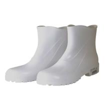 Bota Bracol de PVC 16cm Com Forro N36 Branco CA37456