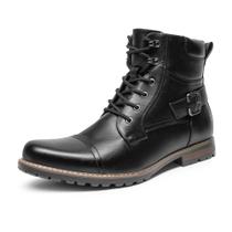 Bota Bruno Marc PHILLY-3 Motociclista Combat Preta 10.5 EUA