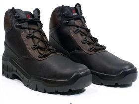 Bota BSB Dakar preto Couro