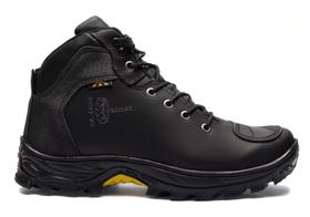 Bota Bull Terrier Valmet Moto Proteção Marcha Couro Legítimo