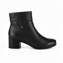 Bota Campesi Couro Cano Curto CE372 - Bota Campesi Couro Cano Curto CE372 -