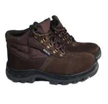 Bota Camuça Bico Composity Marrom N 43 Bracol