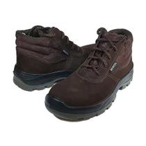 Bota Camuça Bico Composity Marrom N39 Bracol