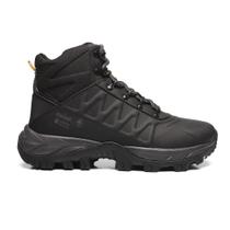 Bota Cano Alto Adventure Macboot Aruna 02 Preto Emborrachado