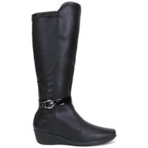 Bota Cano Alto Anabela Piccadilly 143220 Feminina