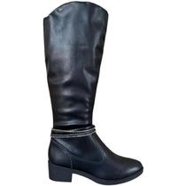 Bota Cano Alto Longo Montaria Dakota Fashion Confort Feminino Adulto - Ref DA172