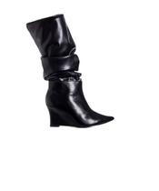 Bota Cano Alto Pixolé Slouch Preto Bota Cano Alto Pixolé Slouch Preto