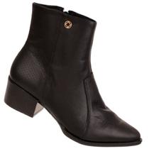 Bota Cano Baixo Bebece T2832 Feminina