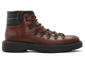 Bota Cano Baixo Couro Marrom Pinhão para Hiking Bota Cano Baixo Couro Marrom Pinhão para Hiking