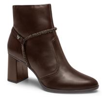 Bota Cano Baixo Mississipi J0355 Feminina - Cafe Bota Cano Baixo Mississipi J0355 Feminina - Cafe