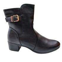 Bota cano baixo mooncity preto in23 72075