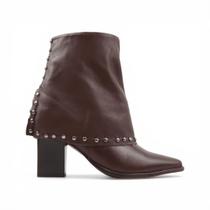 Bota Cano Baixo Polaina Couro Bota Cano Baixo Polaina Couro
