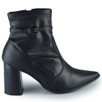 Bota Cano Baixo Ramarim Feminina Salto Alto 2458101