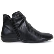 Bota Cano Baixo Rasteira Perlatto ANG820 - Couro Bota Cano Baixo Rasteira Perlatto ANG820 - Couro