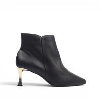 Bota Cano Baixo Salto Fino Bota Cano Baixo Salto Fino