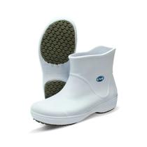 Bota cano baixo soft works profissional 44 branco bb85 soft works