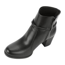 Bota cano curto adulto Dakota salto médio G9641