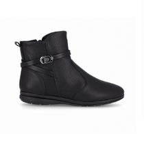 Bota Cano Curto Anabela Baixo Piccadilly 261035 Feminina - Preta Bota Cano Curto Anabela Baixo Piccadilly 261035 Feminina - Preta