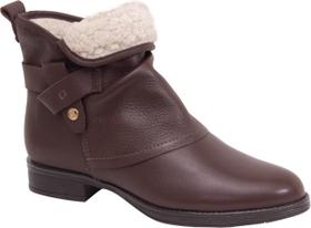 Bota Cano Curto Bottero Couro Pelo Interno 361703