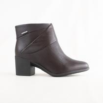 Bota Cano Curto Bottero Mini Feminina Couro Legítimo Confort 346918 Tamanho:35Cor:PRETA Bota Cano Curto Bottero Mini Feminina Couro Legítimo Confort 346918 Tamanho:35Cor:PRETA