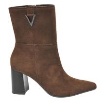 Bota Cano Curto Camurça 357-004