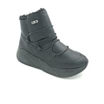 Bota Cano Curto Comfortflex Forro de Pelo Preta 2160303