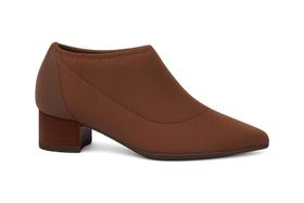 Bota Cano Curto Confortaria Bico Fino Salto Bloco 730.5826 Bota Cano Curto Confortaria Bico Fino Salto Bloco 730.5826