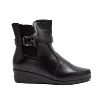 Bota Cano Curto Confortável Feminina Básica Mooncity 71107