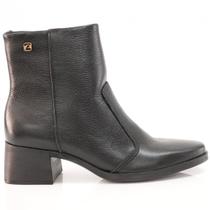 Bota Cano Curto Couro Pegada Bota Cano Curto Couro Pegada
