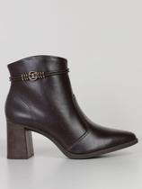 Bota Cano Curto Dakota Feminina MARROM Bota Cano Curto Dakota Feminina MARROM